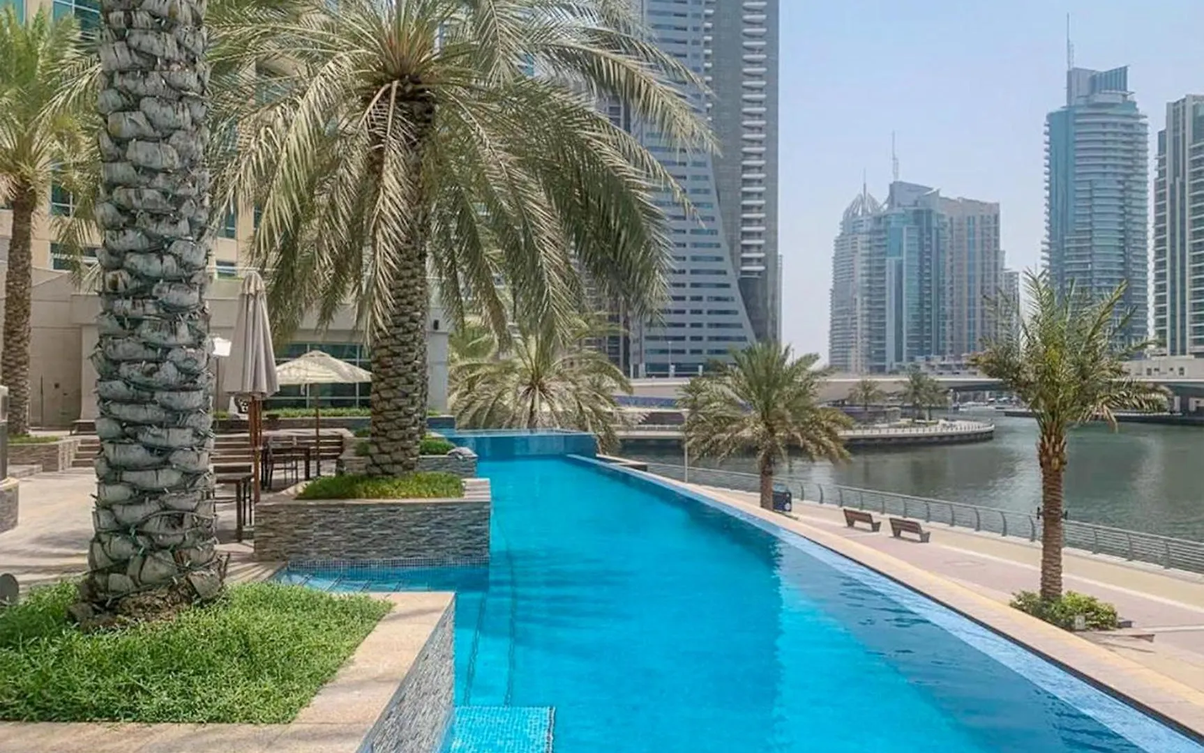 Apartment Livbnb- 1Bw Marina View, Pool, Walk To Attractions Dubai