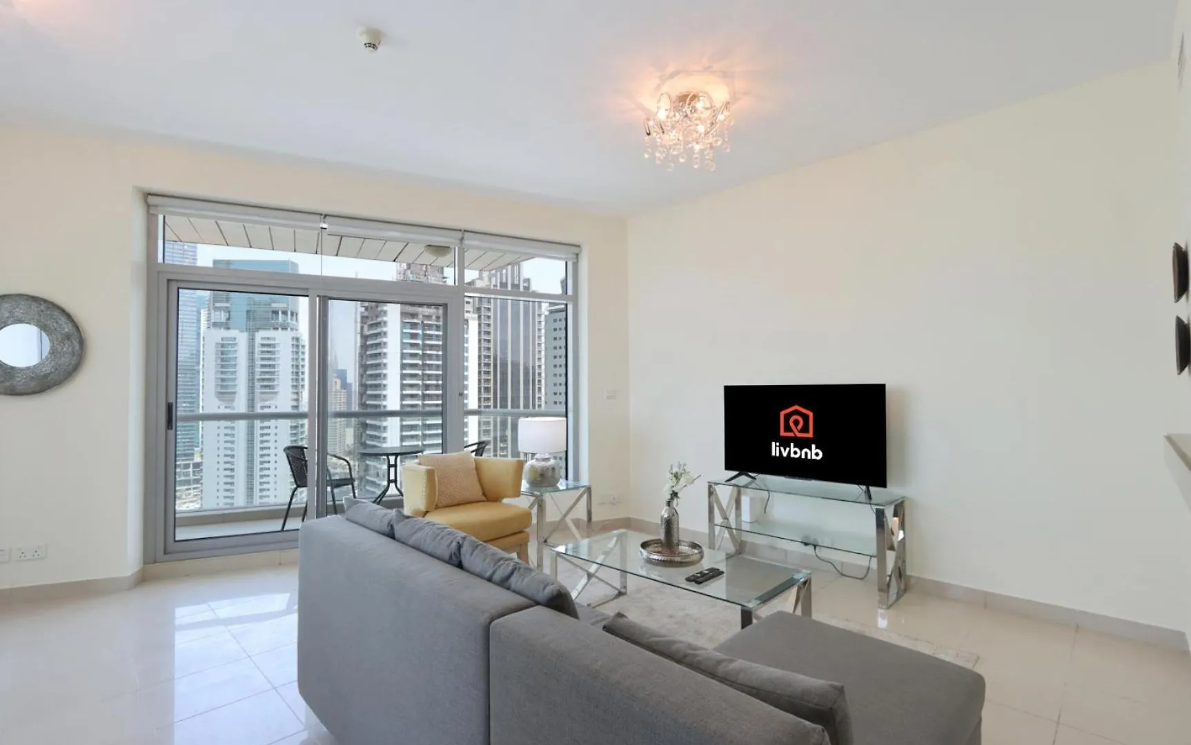 Livbnb- 1Bw Marina View, Pool, Walk To Attractions Dubai Apartment